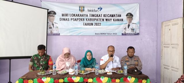 Mini Lokakarya Tingkat Kecamatan Buay Bahuga Tahun 2022